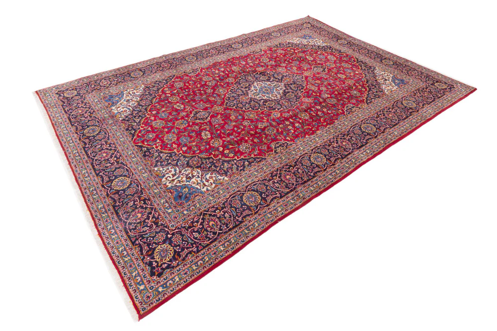 Perserteppich - Keshan - 420 x 305 cm - rot - Image 2