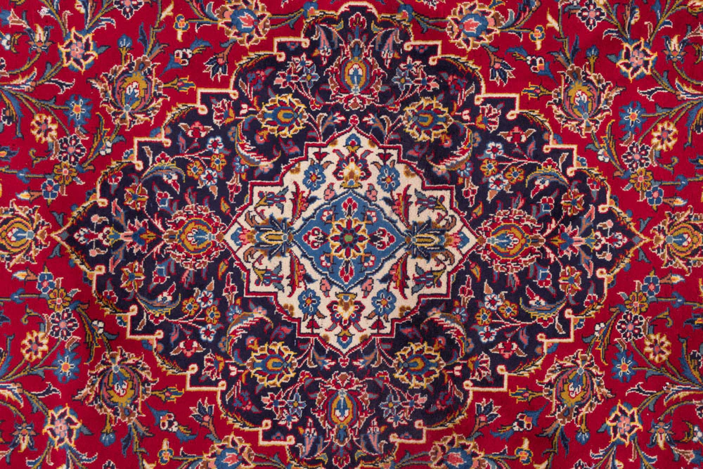 Perserteppich - Keshan - 420 x 305 cm - rot - Image 7