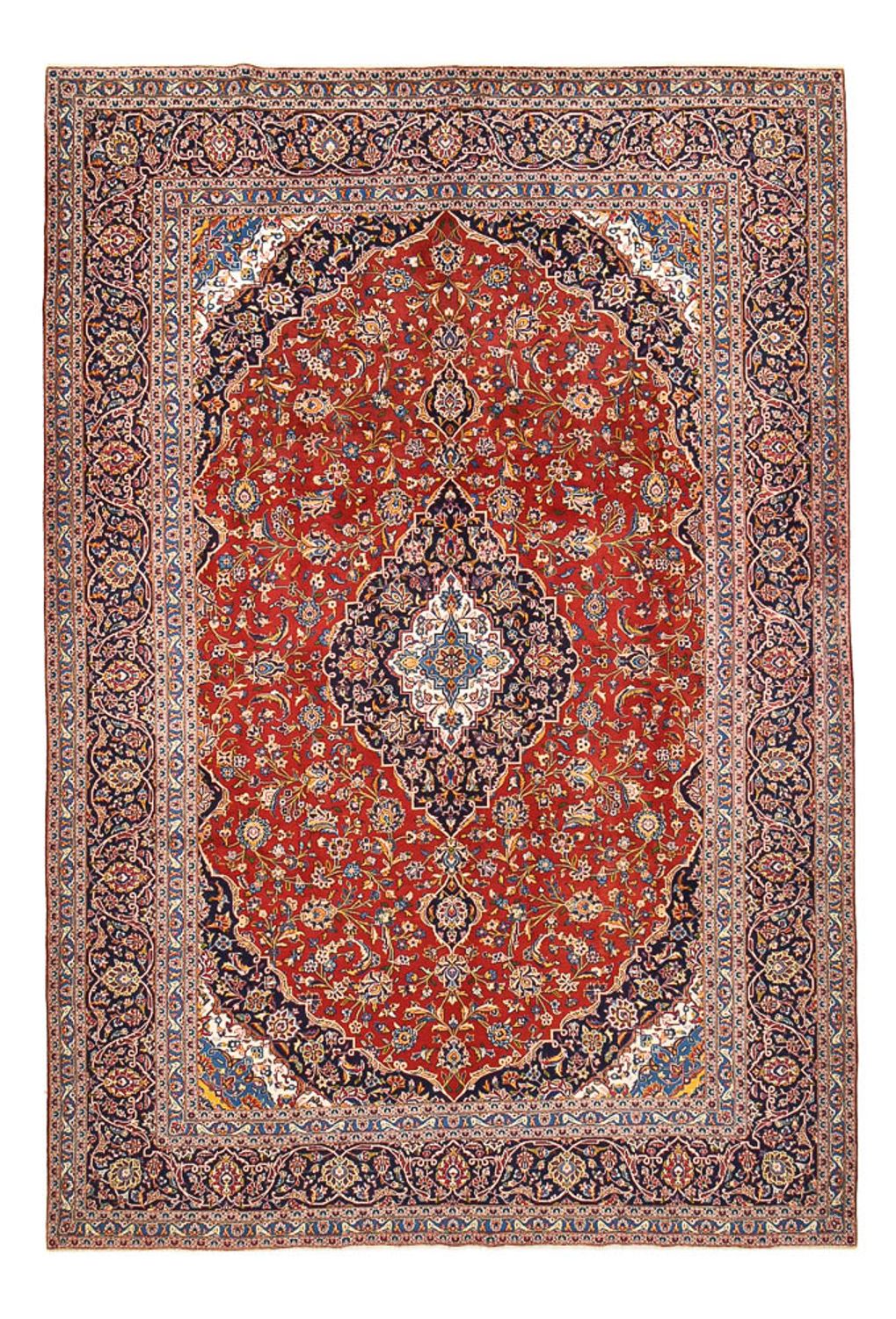 Perserteppich - Keshan - 422 x 290 cm - rot