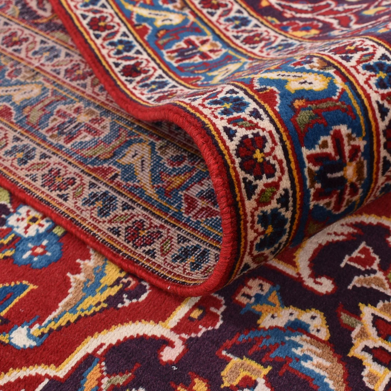 Perserteppich - Keshan - 430 x 310 cm - rot - Image 4