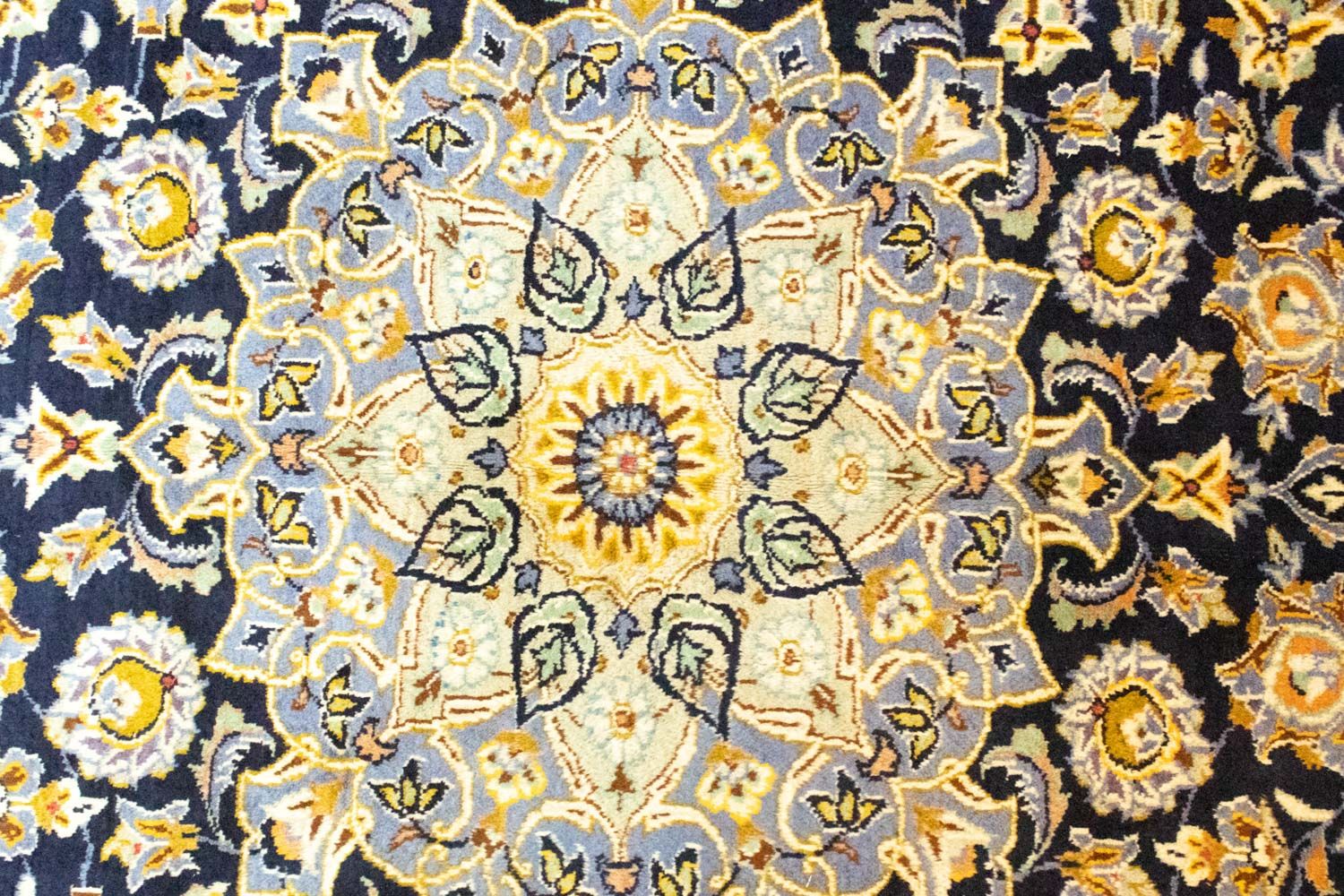 Perserteppich - Keshan 431 x 308 cm - blau - Image 2