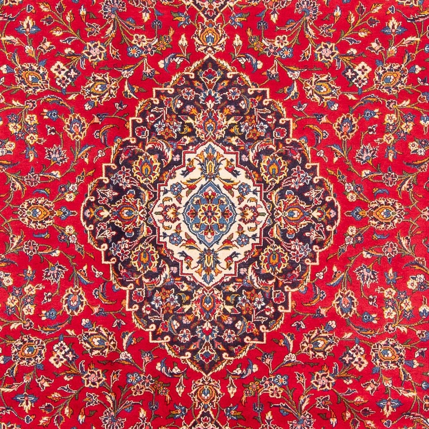 Perserteppich - Keshan quadratisch - 254 x 246 cm - rot - Image 2