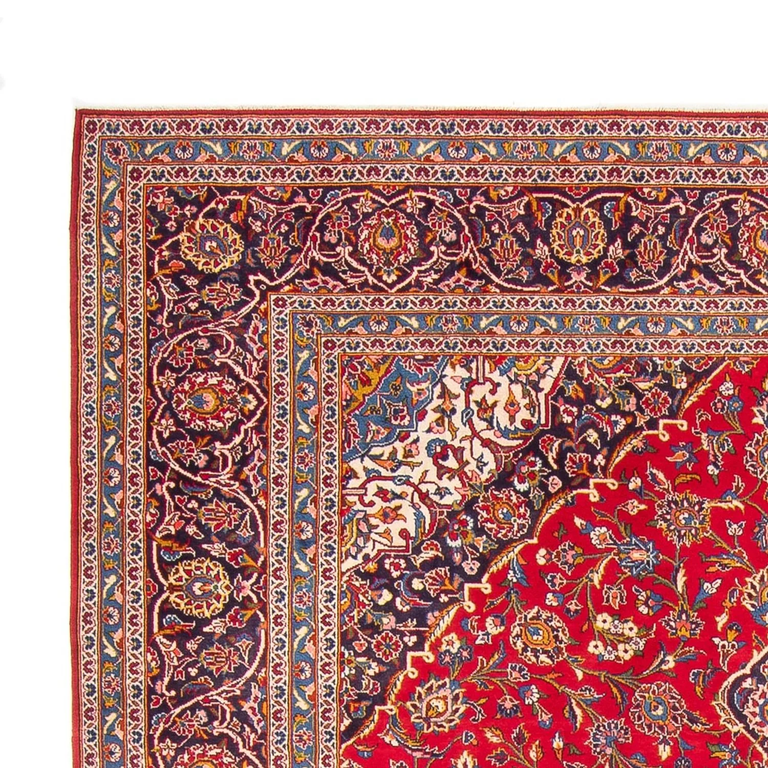Perserteppich - Keshan quadratisch - 254 x 246 cm - rot - Image 3