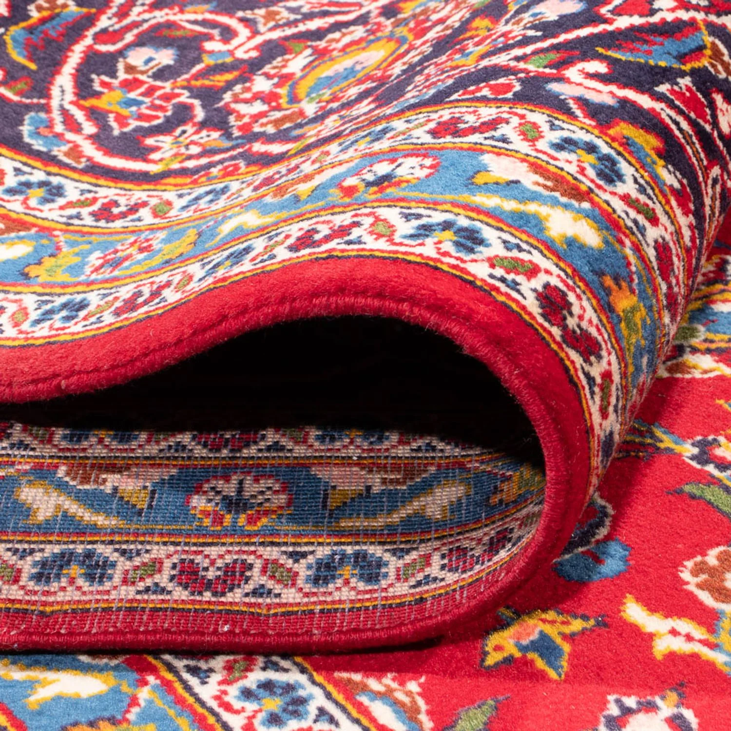 Perserteppich - Keshan quadratisch - 254 x 246 cm - rot - Image 4