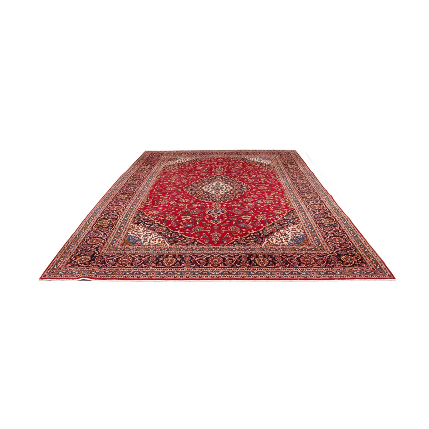 Perserteppich - Keshan quadratisch - 254 x 246 cm - rot - Image 5