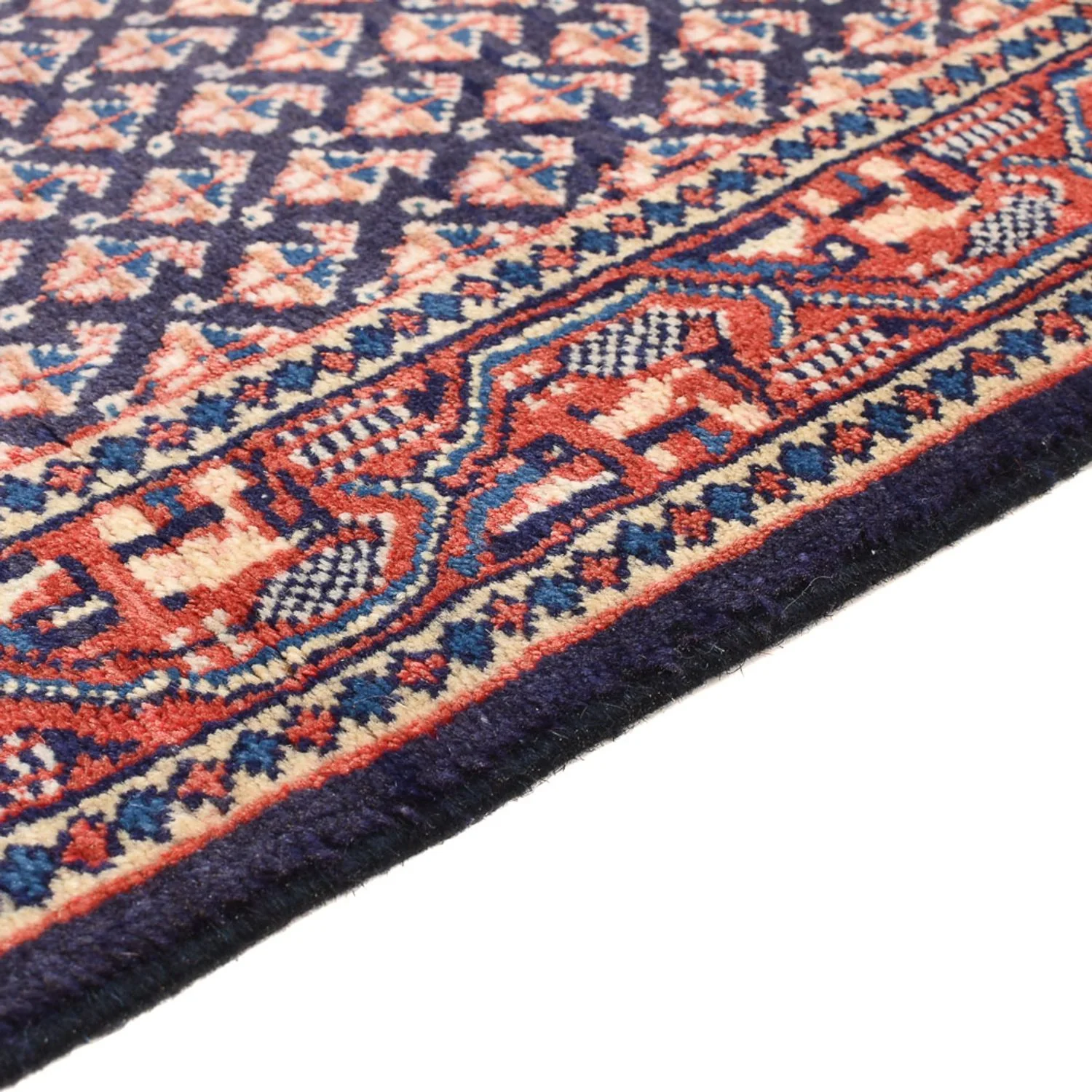 Perserteppich - Mir - 129 x 63 cm - dunkelrot - Image 3