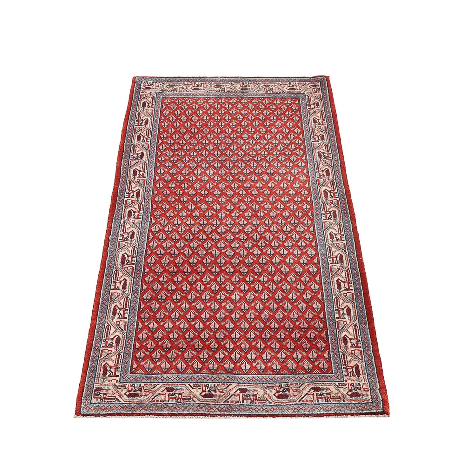 Perserteppich - Mir - 135 x 66 cm - dunkelrot - Image 5