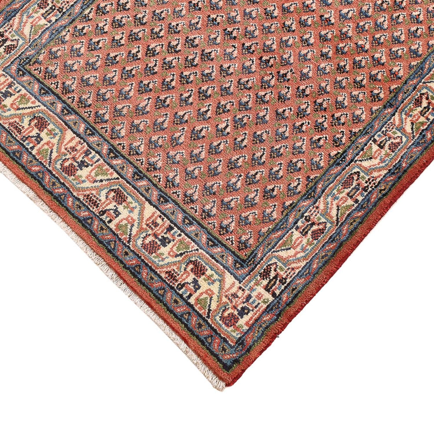 Perserteppich - Mir - 139 x 68 cm - dunkelrot - Image 2