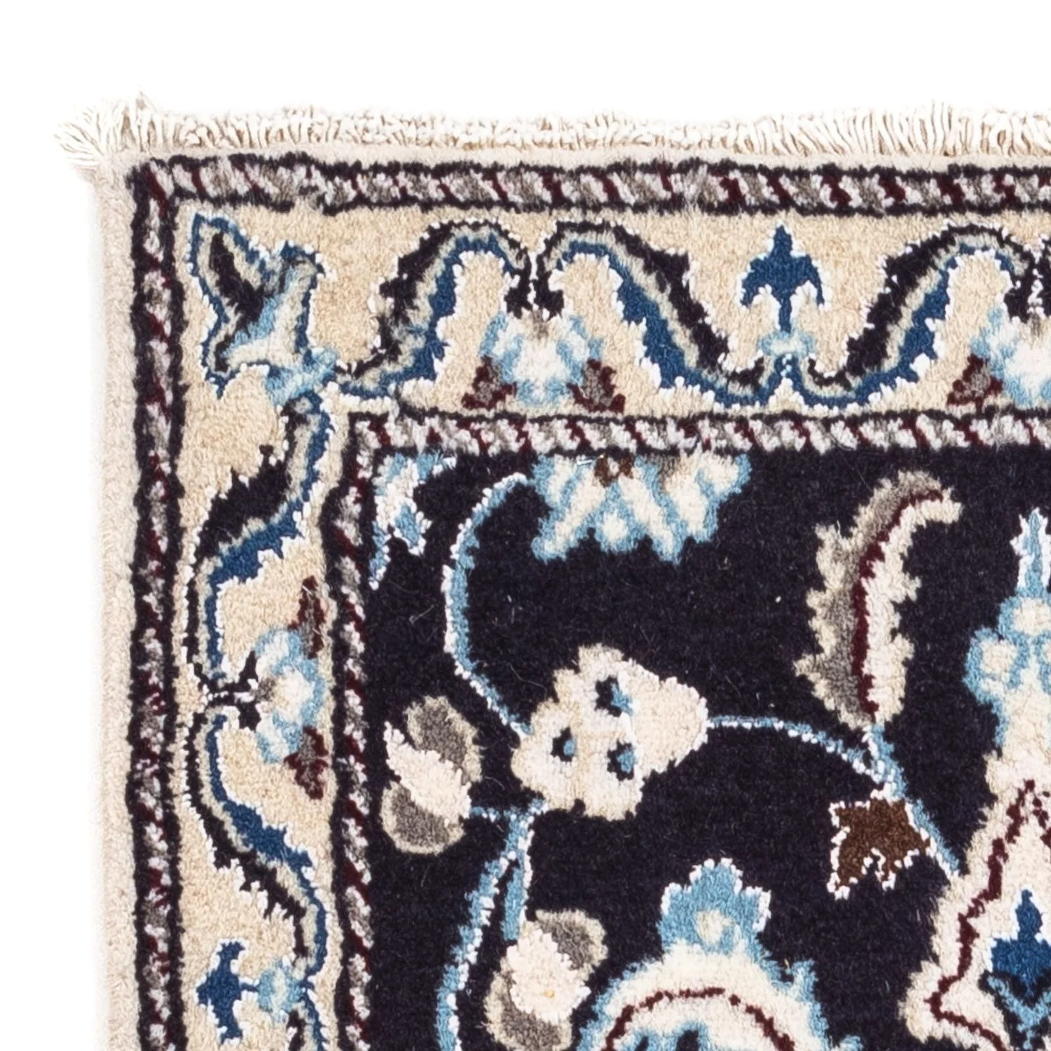 Perserteppich - Nain 101 x 57 cm - dunkelblau - Image 3