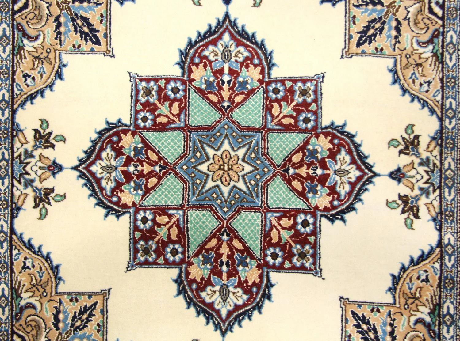 Perserteppich - Nain 105 x 97 cm Teppich Quadratisch - Image 2