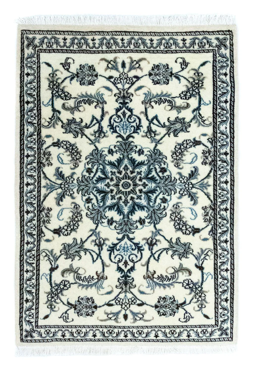 Perserteppich - Nain 130 x 90 cm - beige