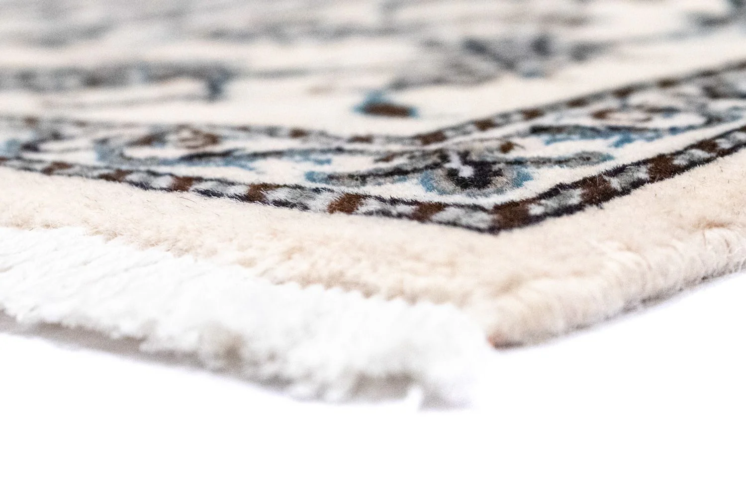 Perserteppich - Nain 130 x 90 cm - beige - Image 3