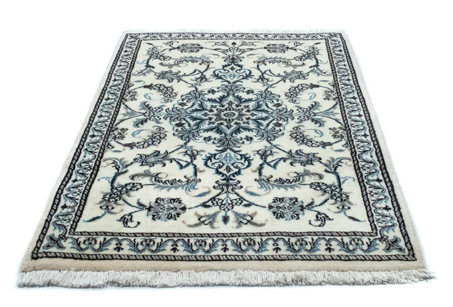 Perserteppich - Nain 130 x 90 cm - beige - Image 5