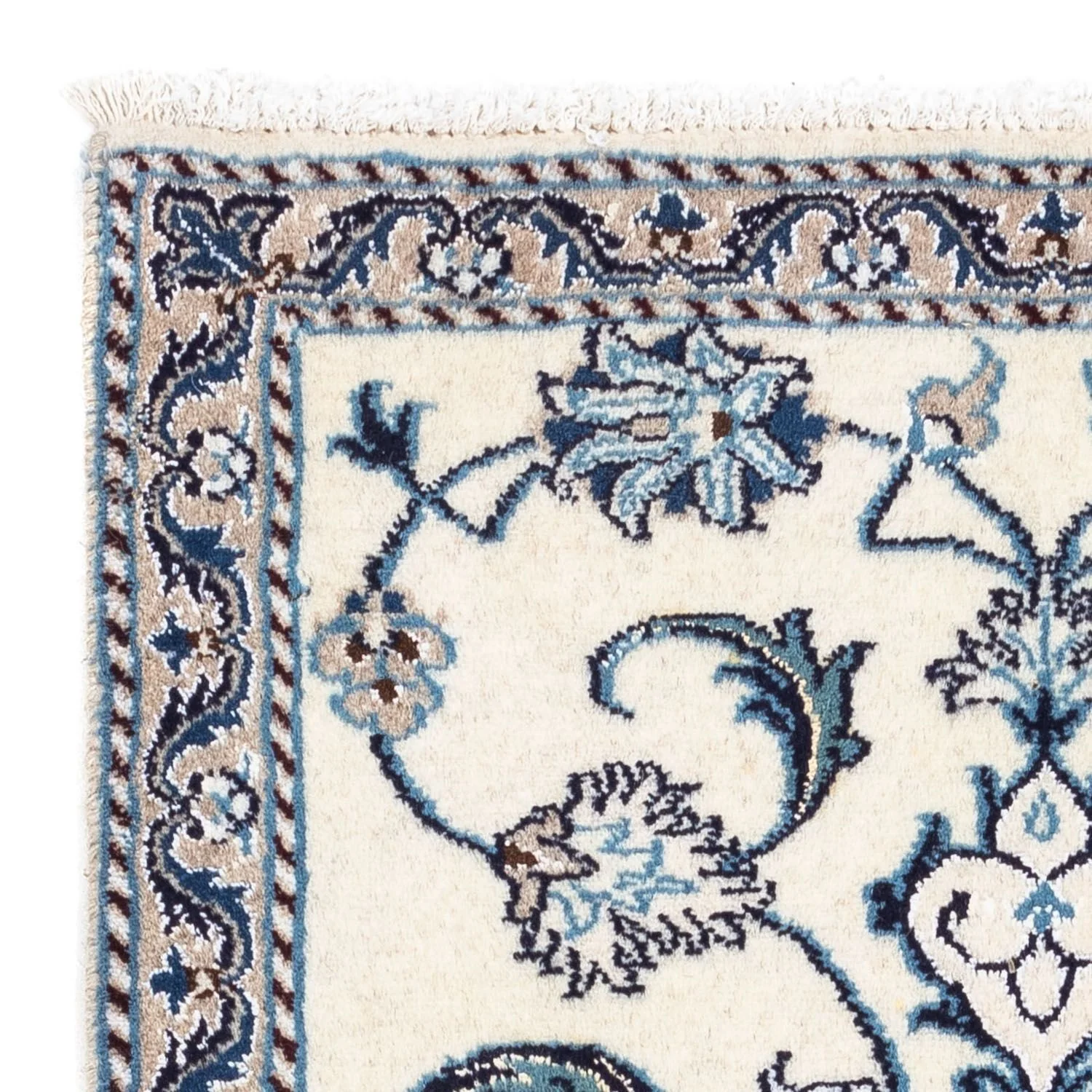 Perserteppich - Nain 135 x 69 cm - beige - Image 3
