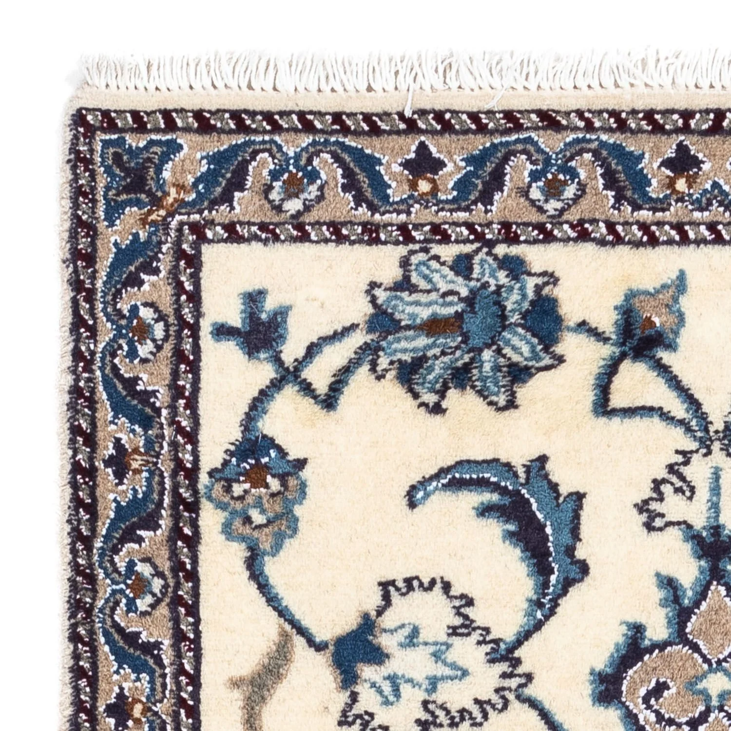 Perserteppich - Nain 136 x 65 cm - beige - Image 3