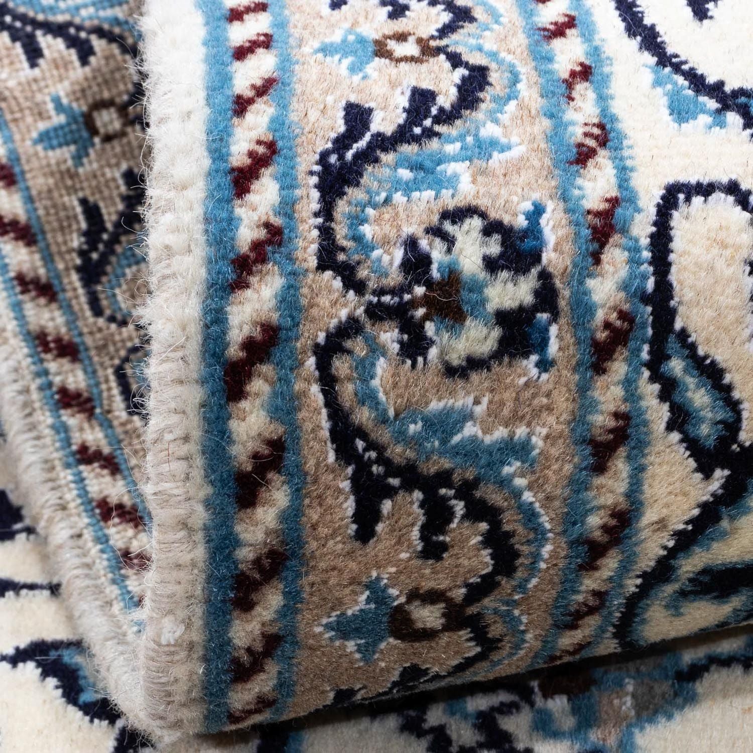 Perserteppich - Nain 136 x 86 cm - beige - Image 4