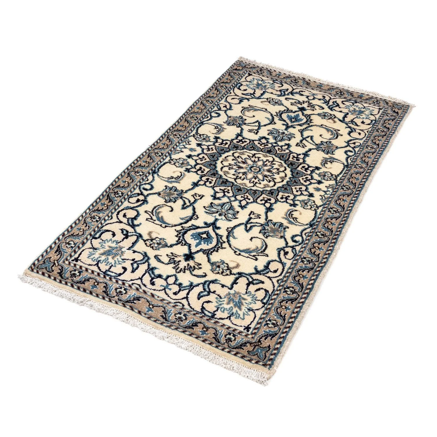 Perserteppich - Nain 136 x 86 cm - beige - Image 5