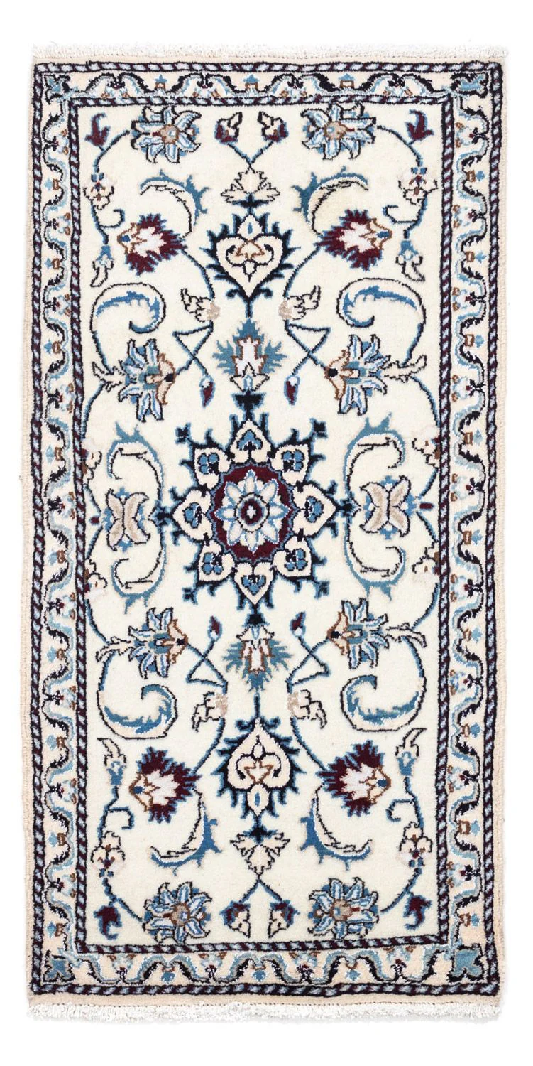 Perserteppich - Nain 137 x 66 cm - beige
