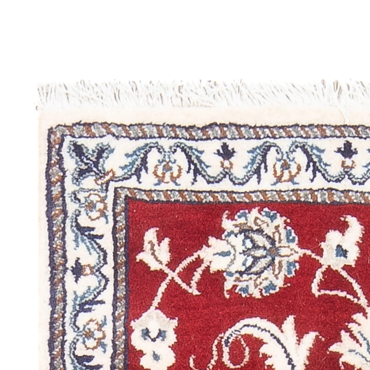 Perserteppich - Nain - 137 x 67 cm - rot - Image 3