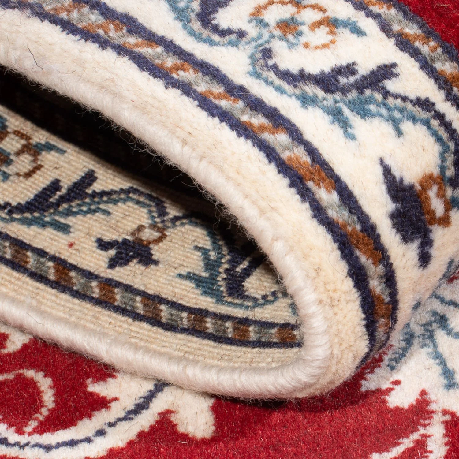 Perserteppich - Nain - 137 x 67 cm - rot - Image 4
