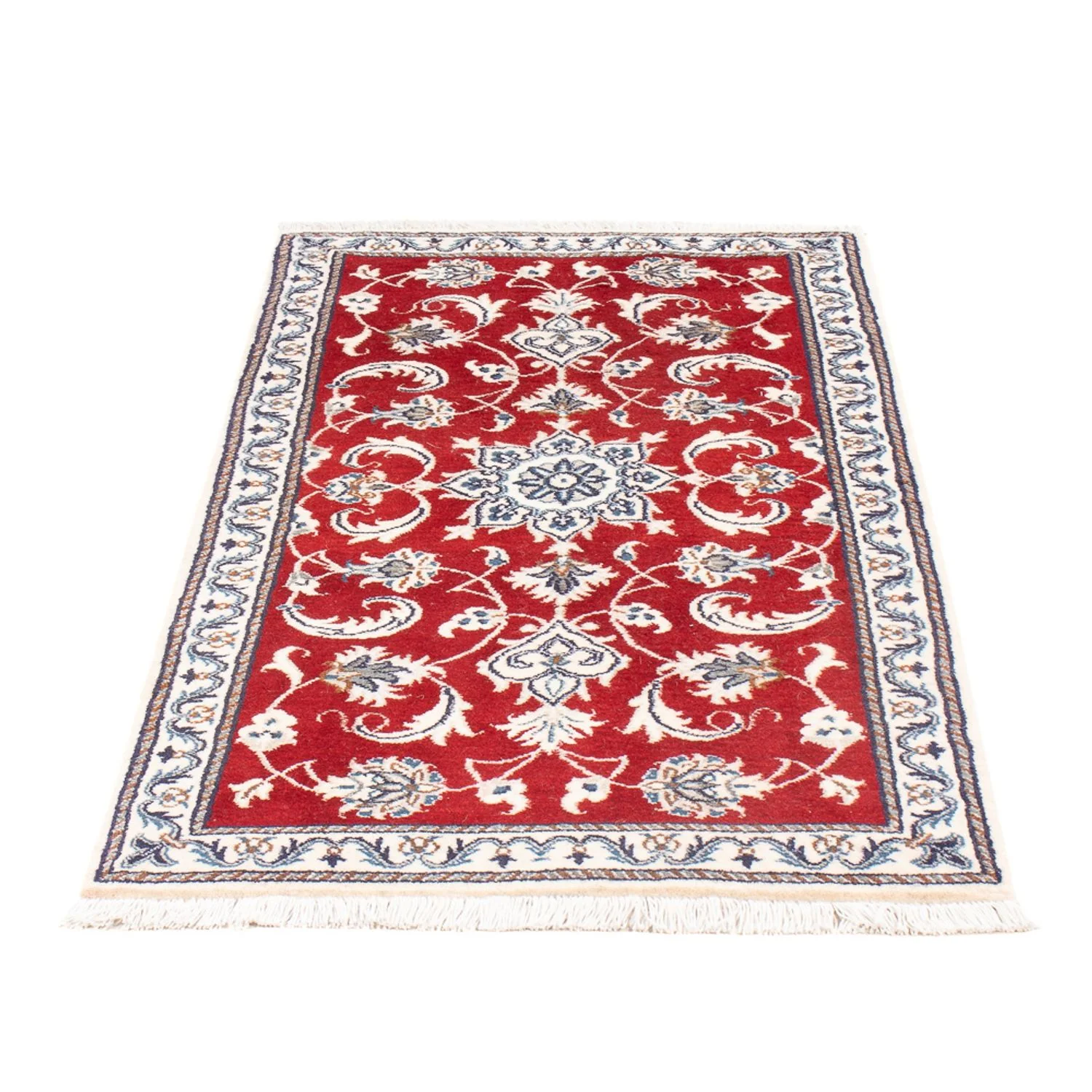 Perserteppich - Nain - 137 x 67 cm - rot - Image 5