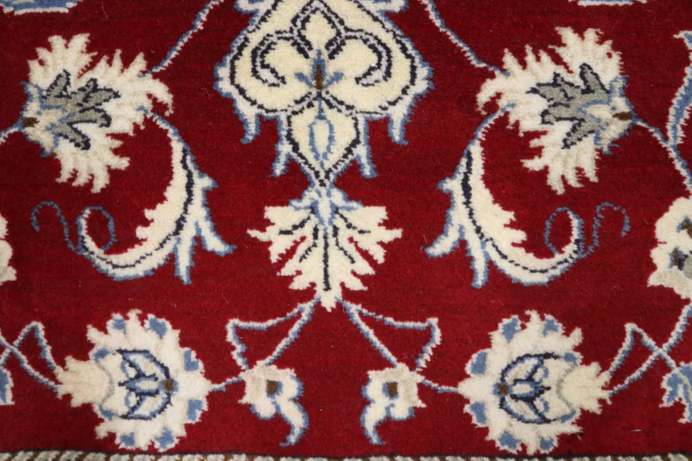 Perserteppich - Nain - 137 x 70 cm - rot - Image 5