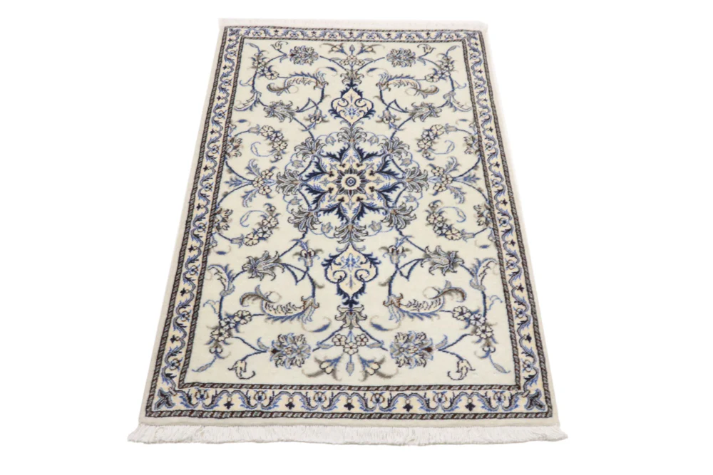 Perserteppich - Nain - 137 x 87 cm - creme - Image 2