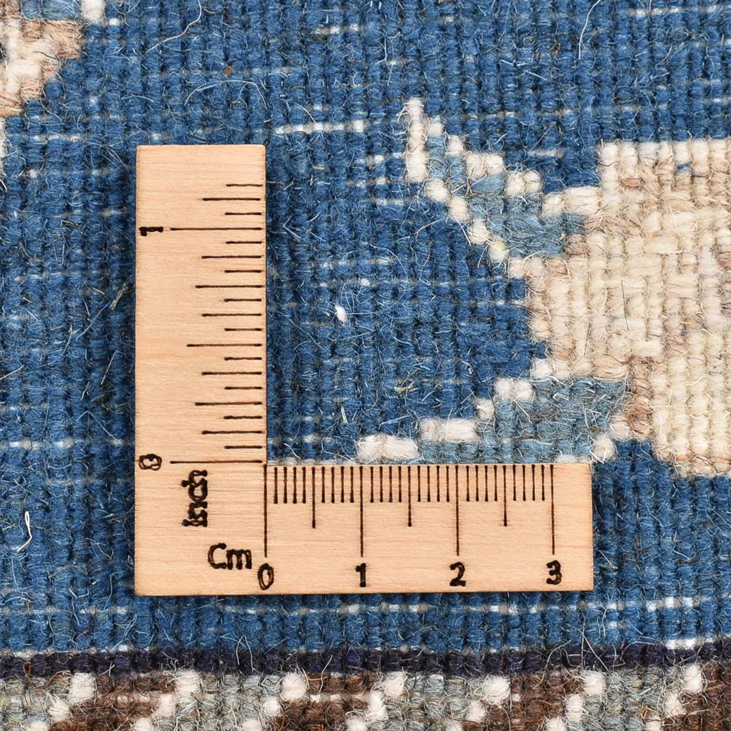 Perserteppich - Nain - 137 x 88 cm - blau - Image 5