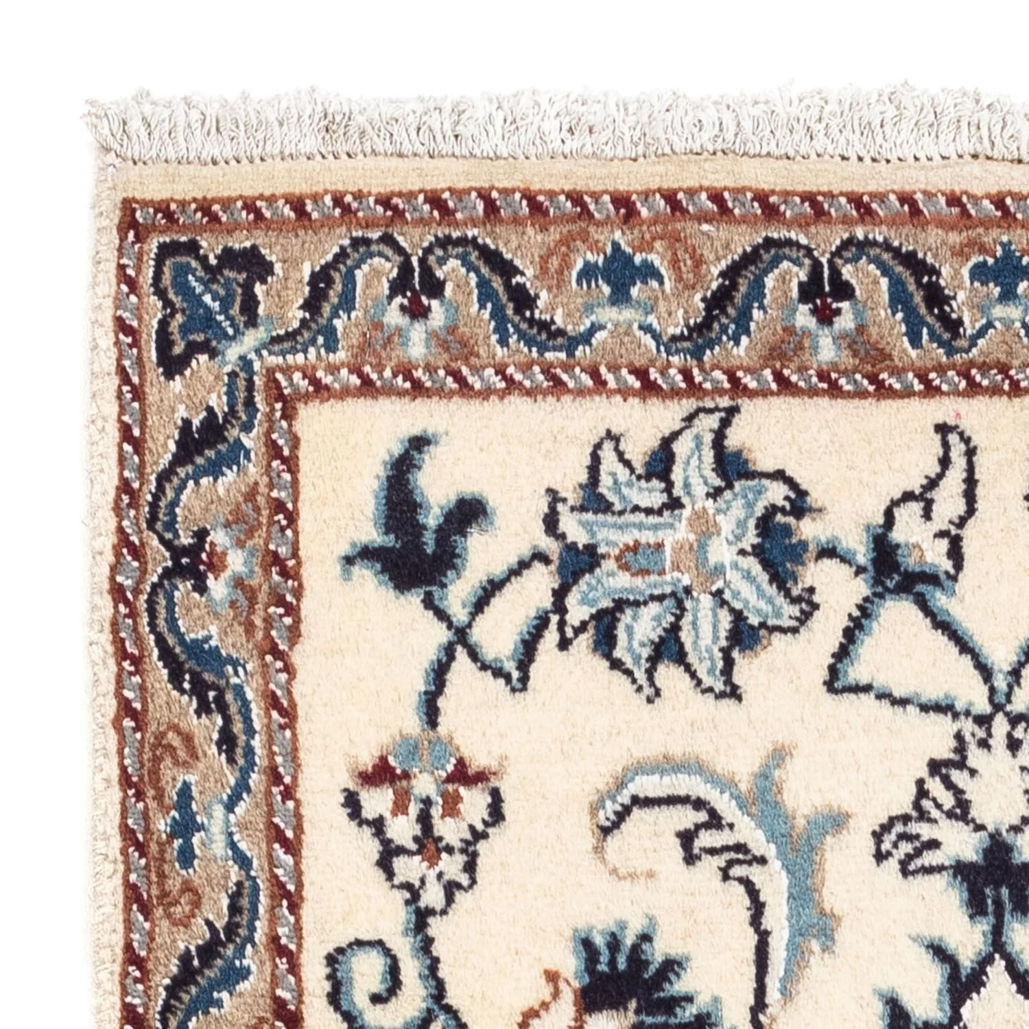 Perserteppich - Nain 138 x 66 cm - beige - Image 3
