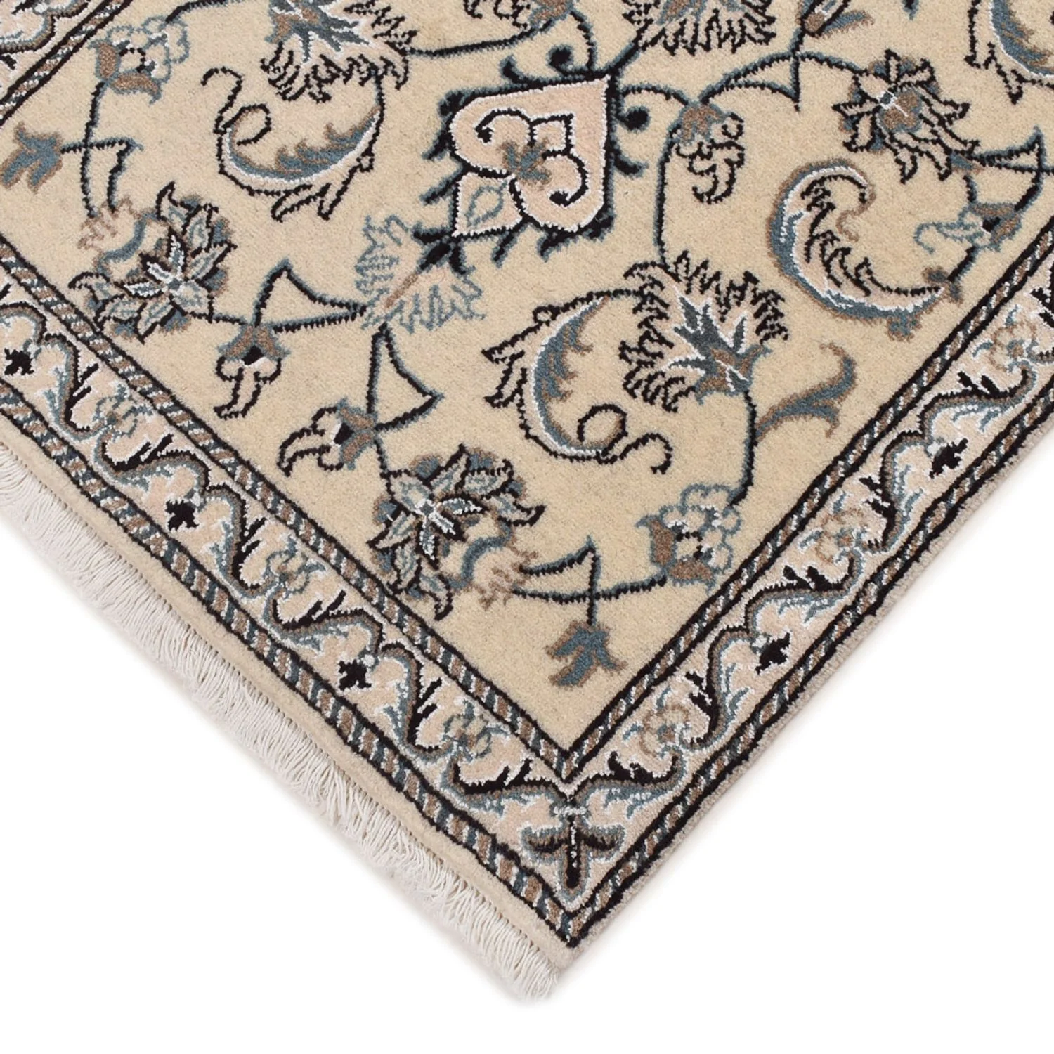 Perserteppich - Nain - 138 x 67 cm - creme - Image 2