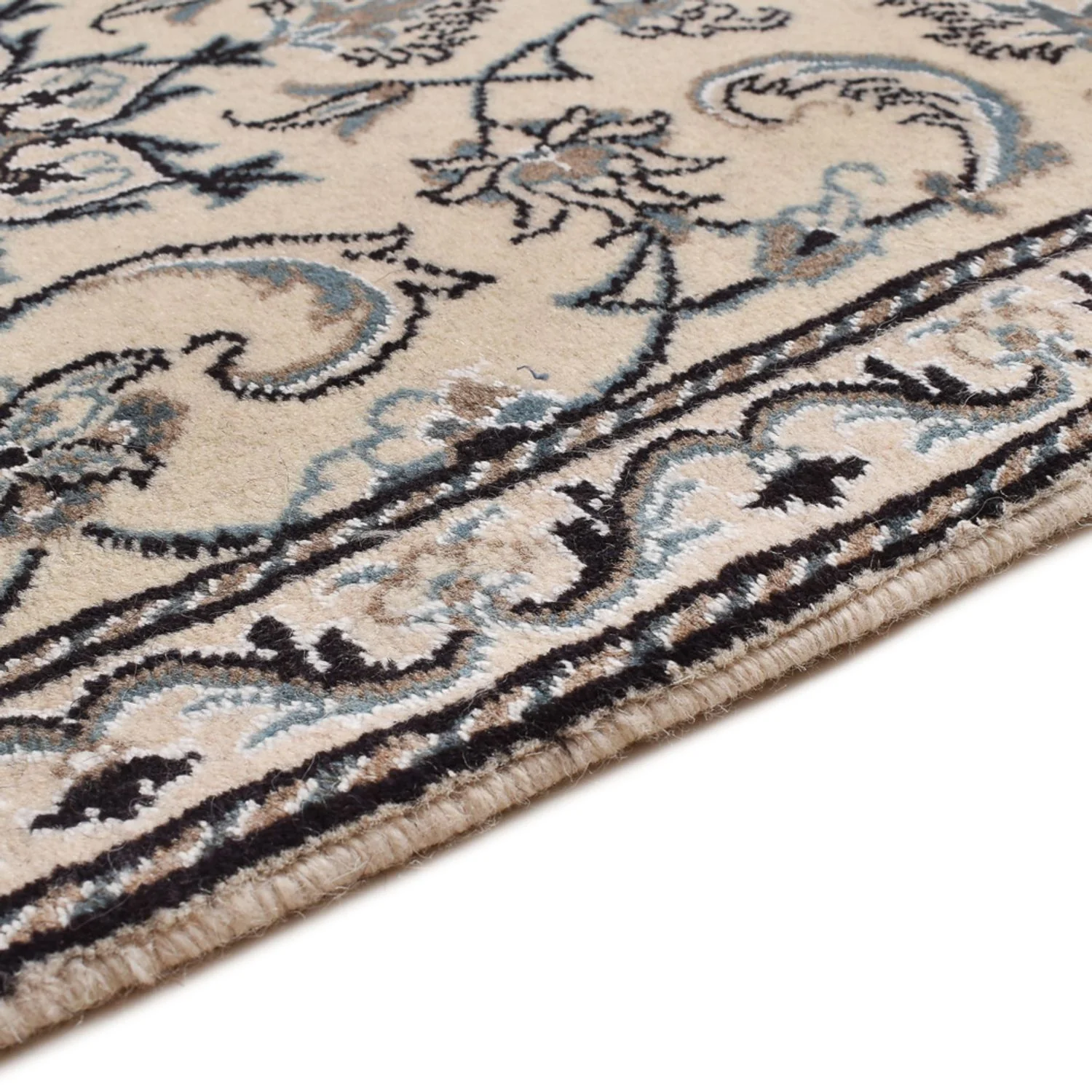 Perserteppich - Nain - 138 x 67 cm - creme - Image 3