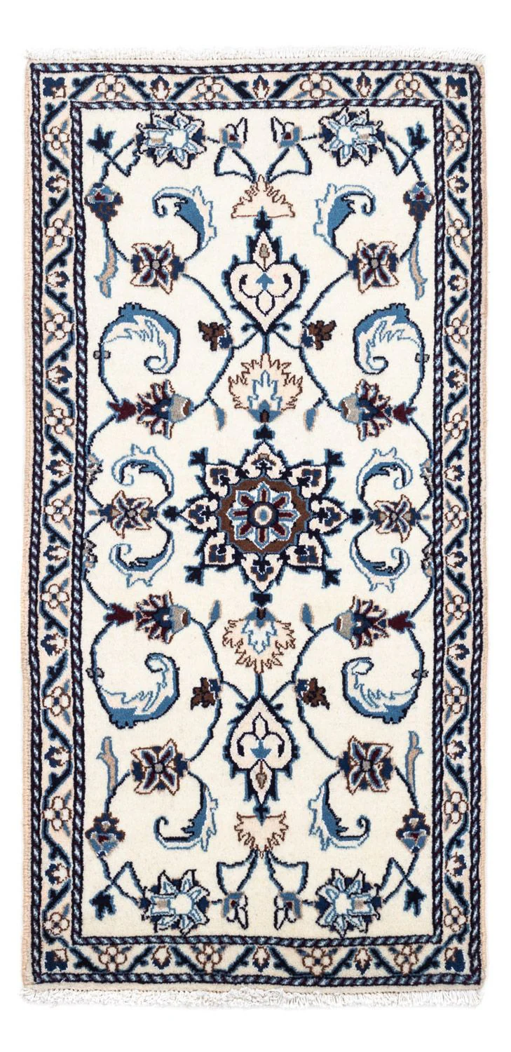 Perserteppich - Nain 139 x 68 cm - beige
