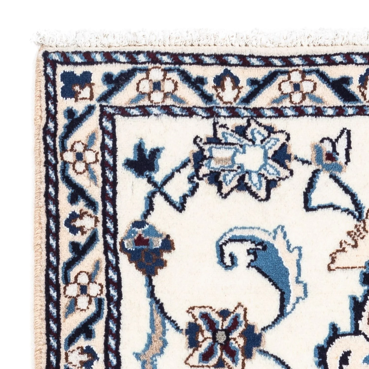 Perserteppich - Nain 139 x 68 cm - beige - Image 3