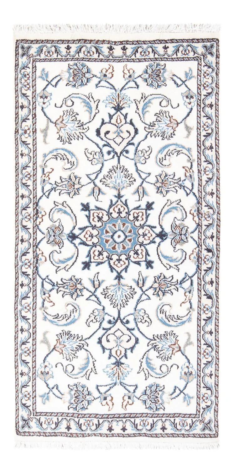 Perserteppich - Nain - 140 x 70 cm - creme