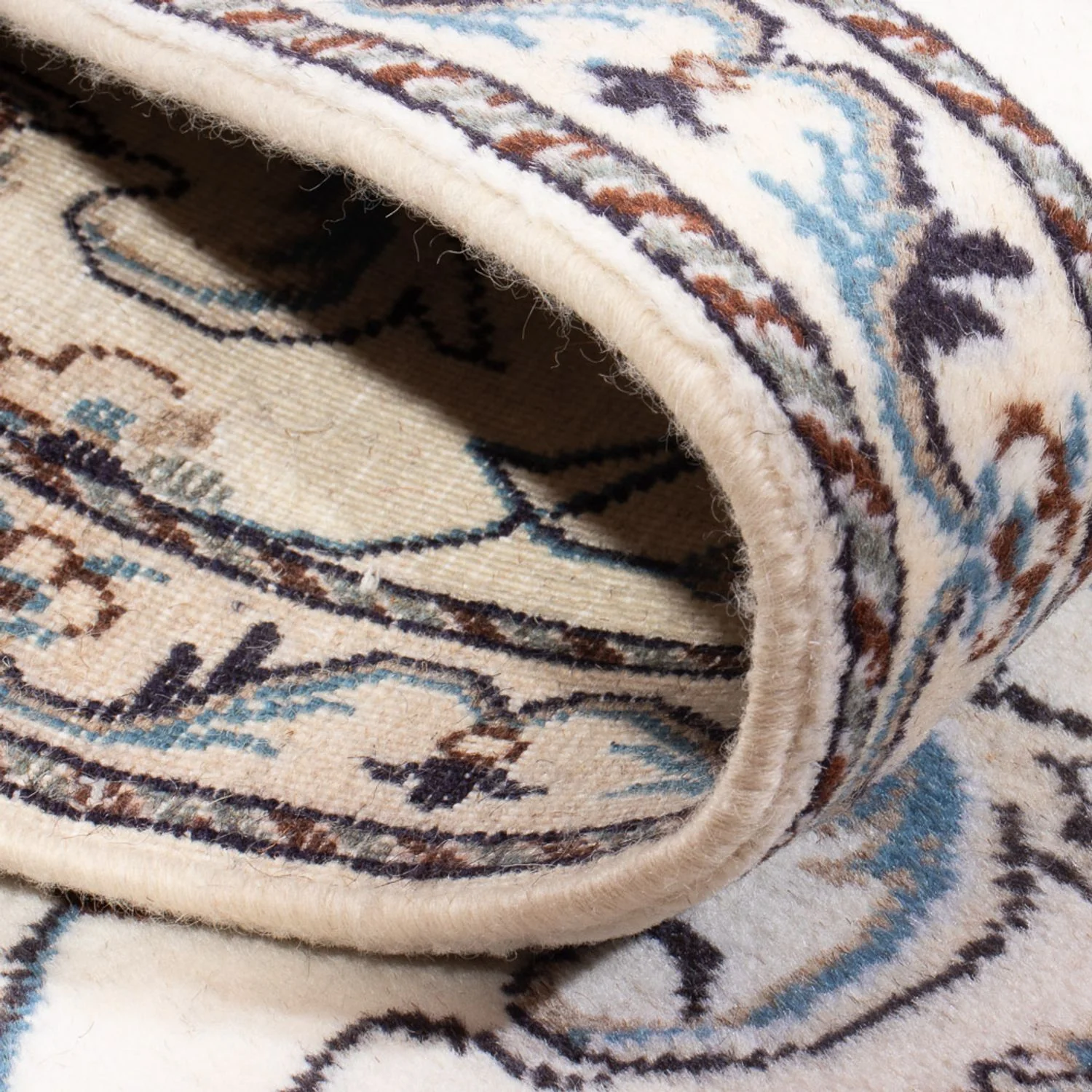 Perserteppich - Nain - 140 x 70 cm - creme - Image 4