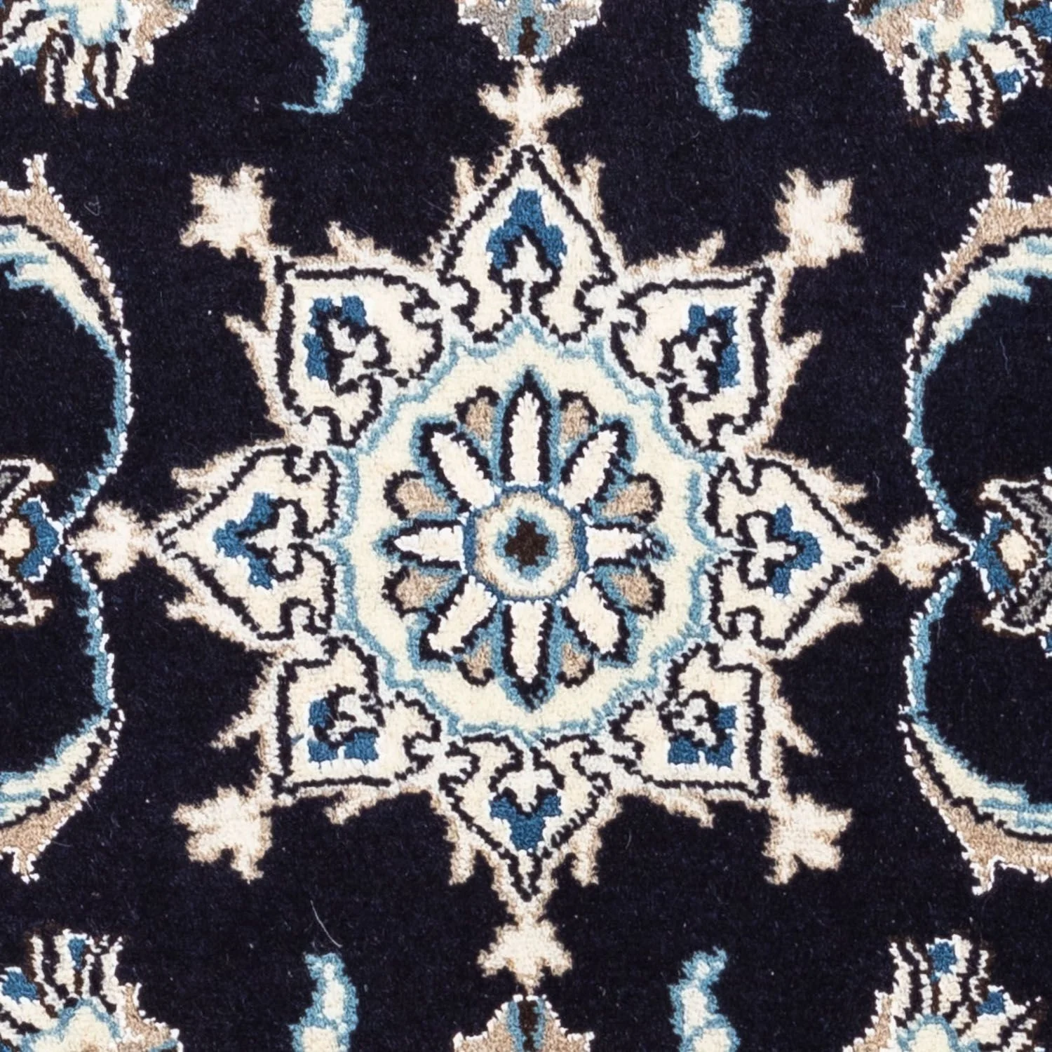 Perserteppich - Nain 142 x 62 cm - dunkelblau - Image 2