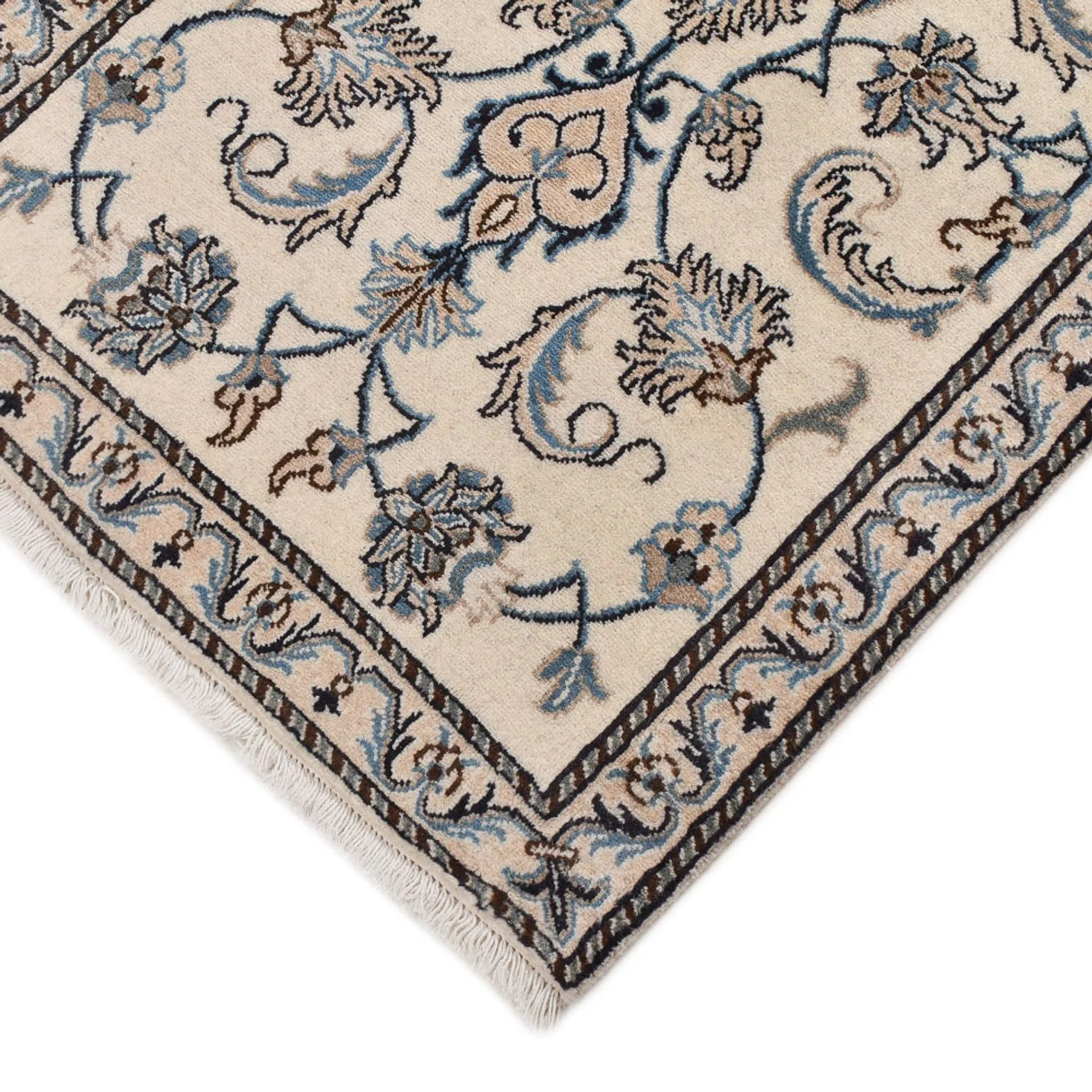 Perserteppich - Nain - 142 x 69 cm - creme - Image 2