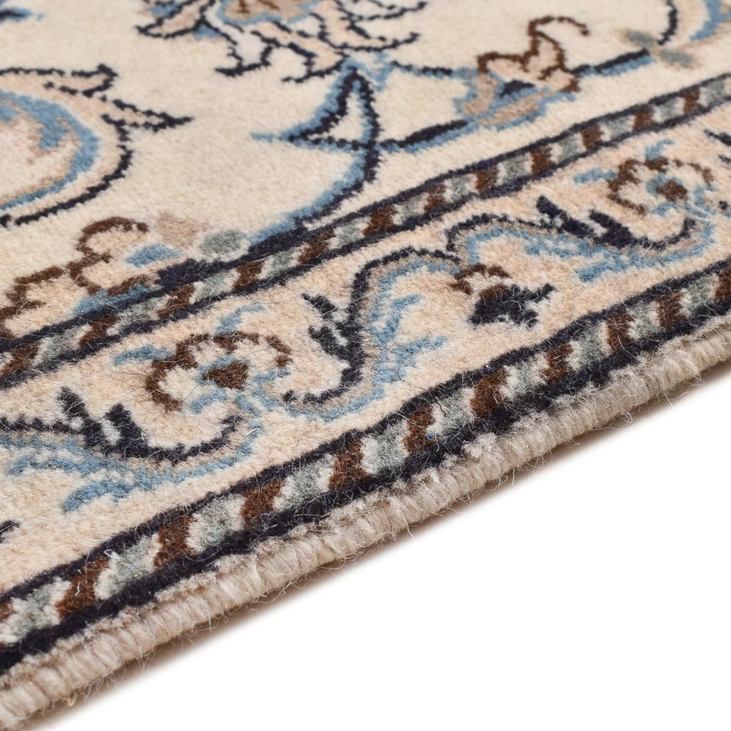 Perserteppich - Nain - 142 x 69 cm - creme - Image 3