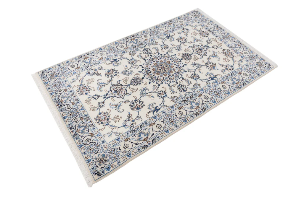 Perserteppich - Nain - 195 x 120 cm - creme - Image 2