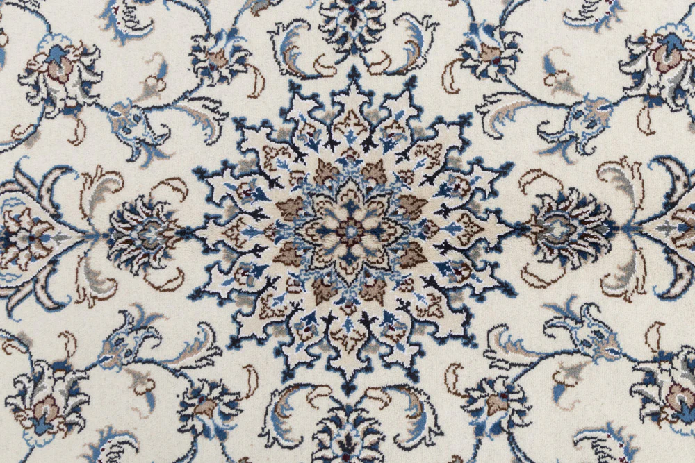 Perserteppich - Nain - 195 x 120 cm - creme - Image 8