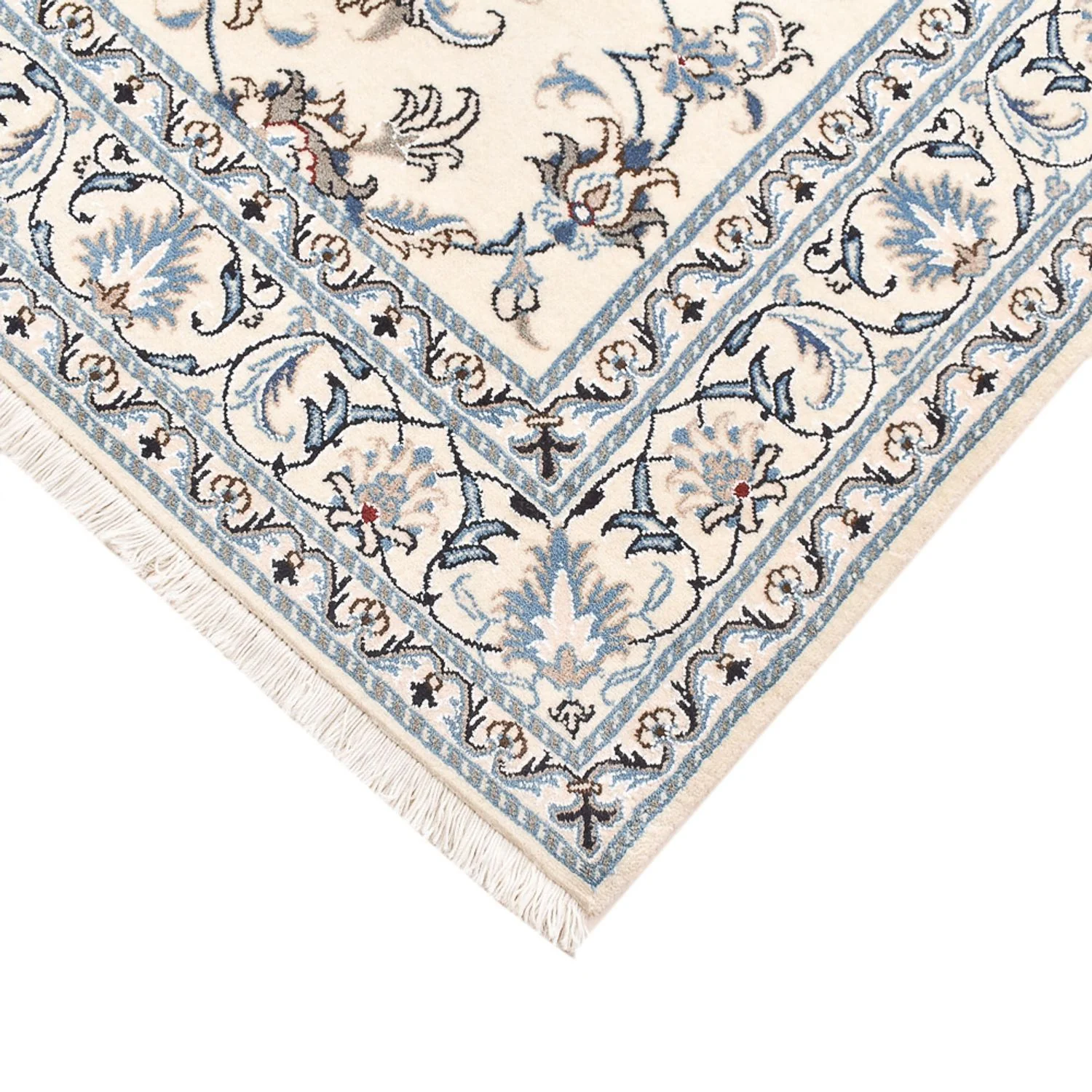 Perserteppich - Nain - 195 x 150 cm - hellbeige - Image 2