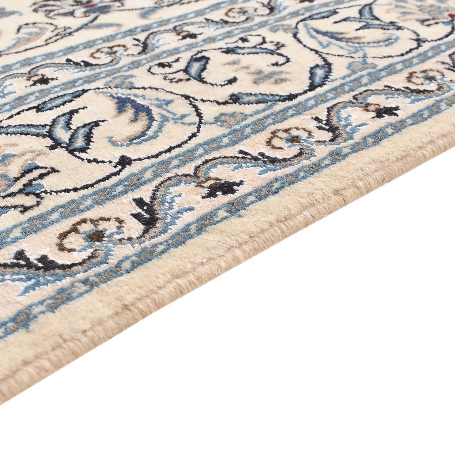 Perserteppich - Nain - 195 x 150 cm - hellbeige - Image 3
