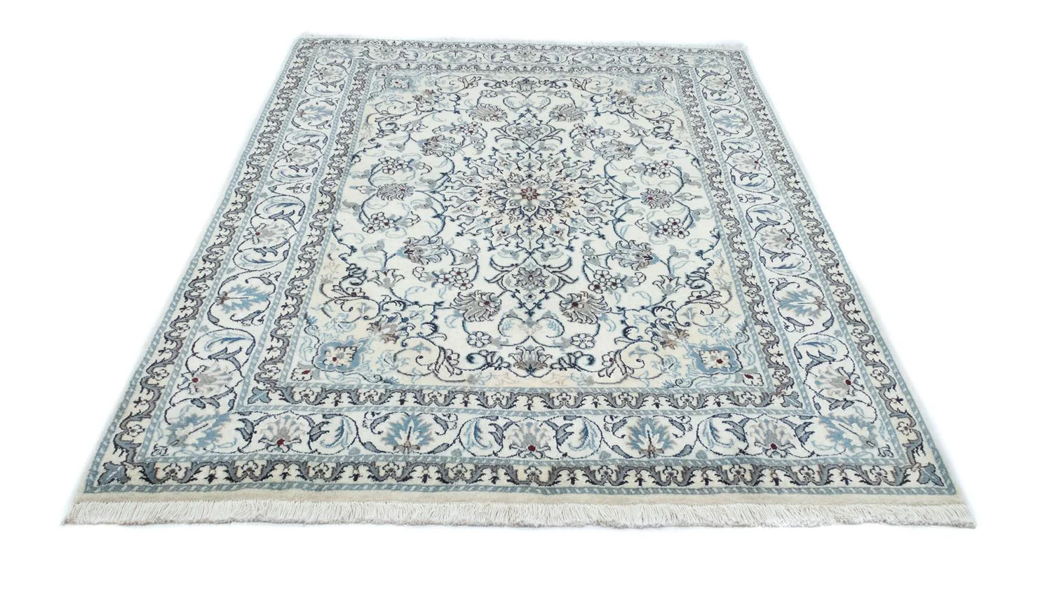 Perserteppich - Nain 198 x 150 cm - beige - Image 5