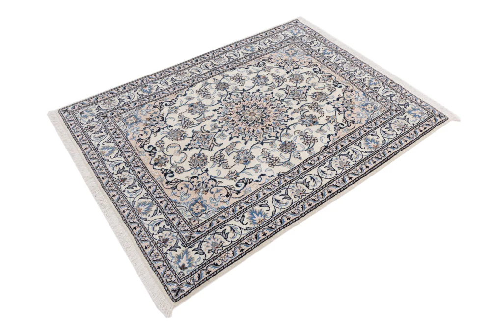 Perserteppich - Nain - 200 x 147 cm - creme - Image 3