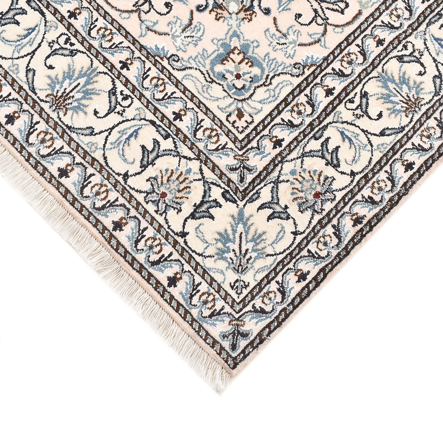 Perserteppich - Nain - 200 x 148 cm - hellbeige - Image 2
