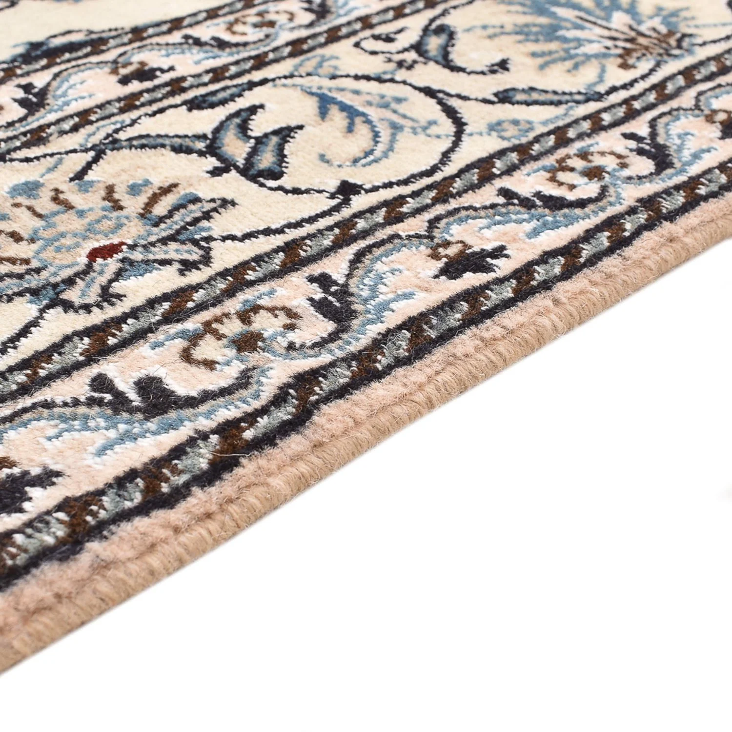 Perserteppich - Nain - 200 x 148 cm - hellbeige - Image 3