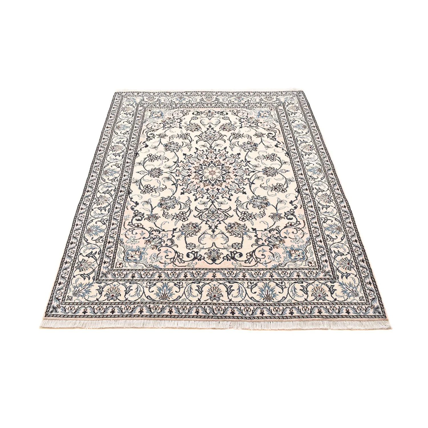 Perserteppich - Nain - 200 x 148 cm - hellbeige - Image 5