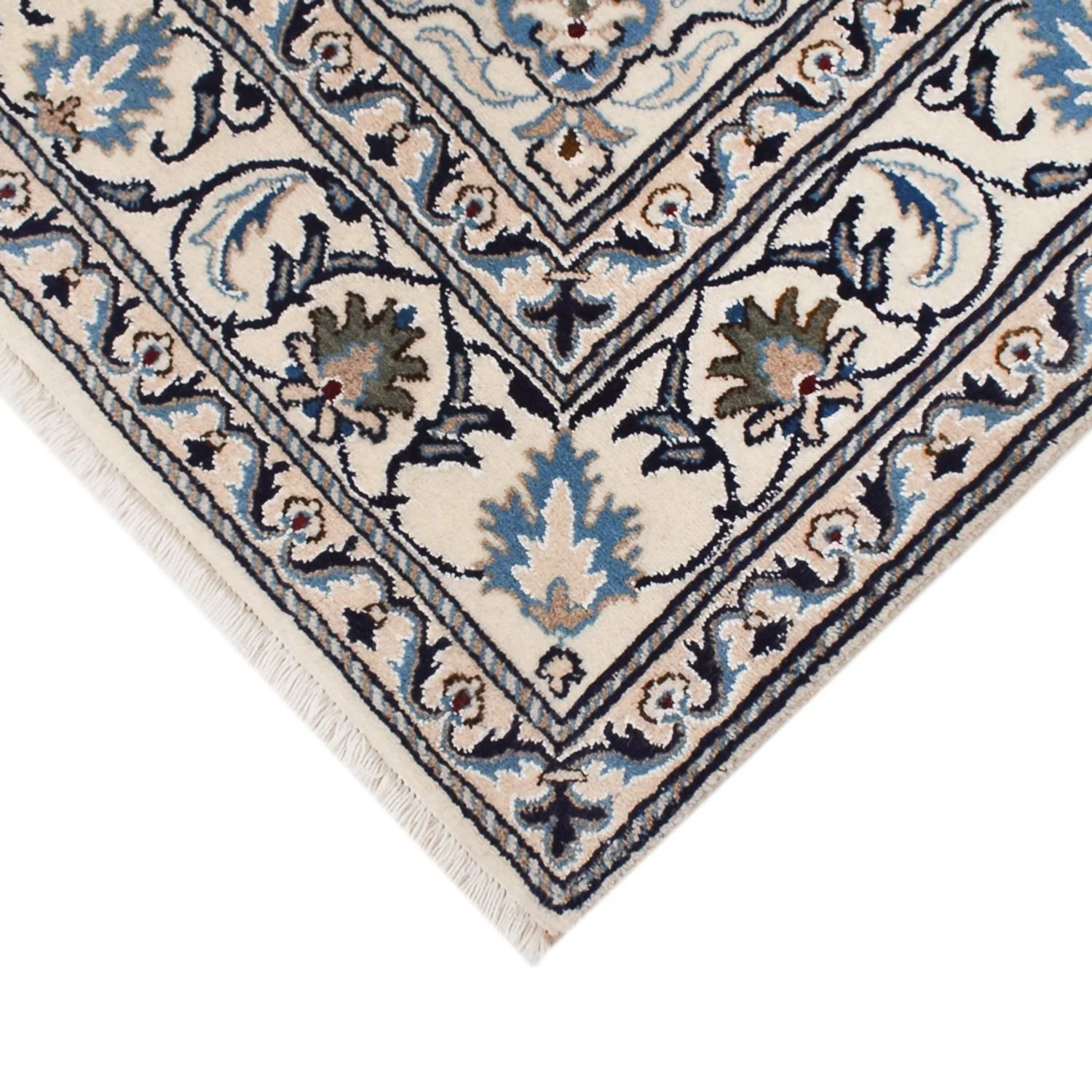 Perserteppich - Nain - 202 x 146 cm - creme - Image 2