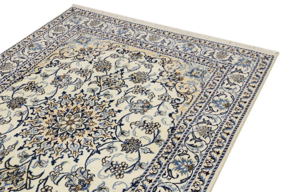 Perserteppich - Nain - 203 x 144 cm - creme - Image 4