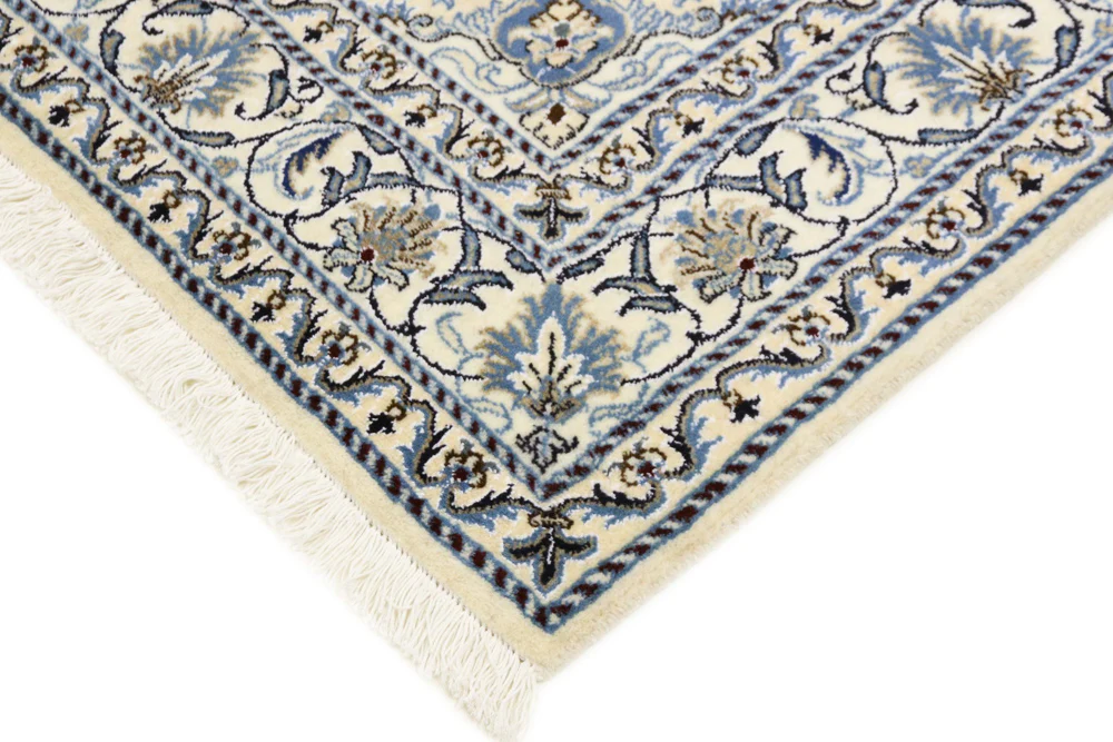 Perserteppich - Nain - 203 x 144 cm - creme - Image 5